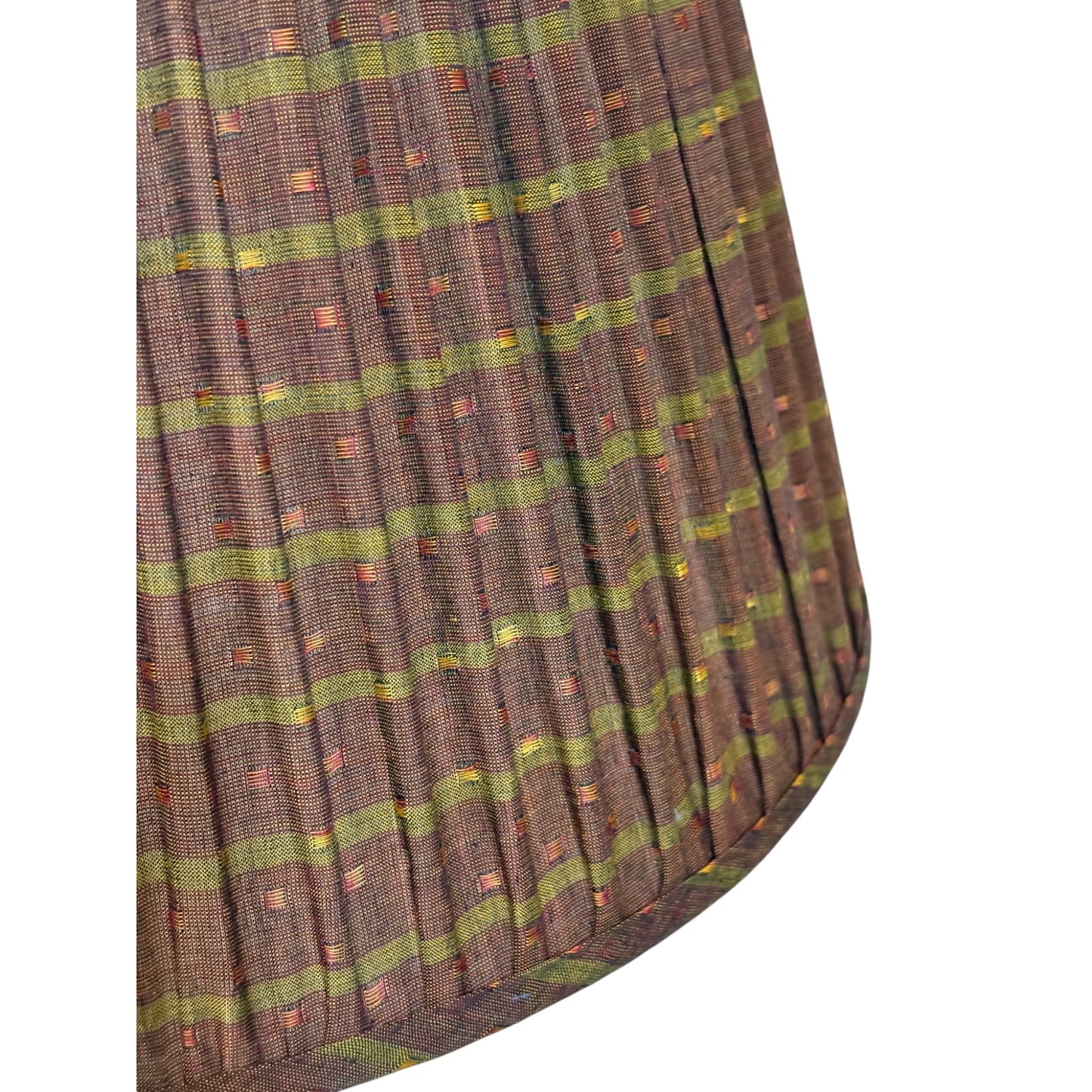 Bronze and Copper Keralan Cotton Lampshade