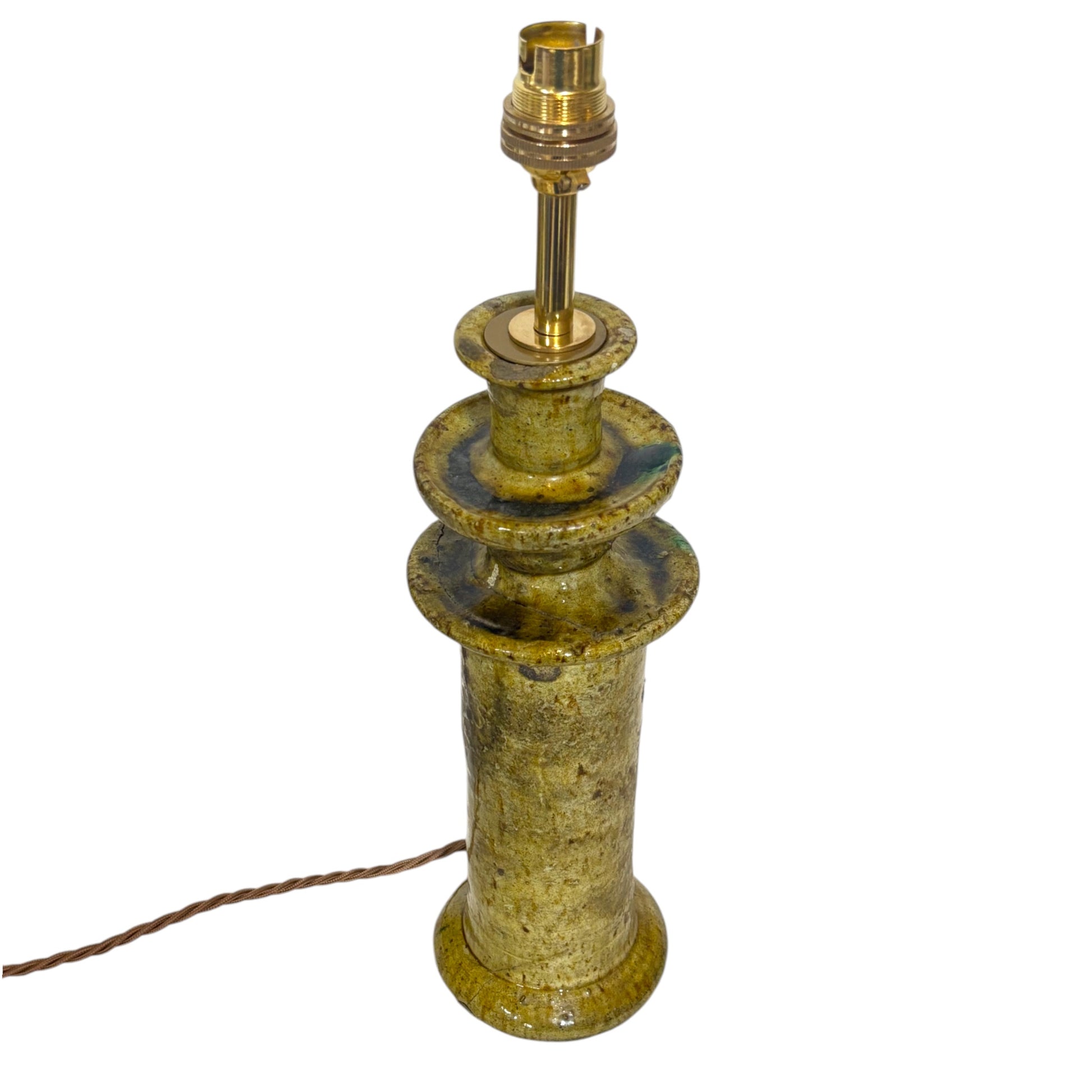 close up tamegroute table lamp