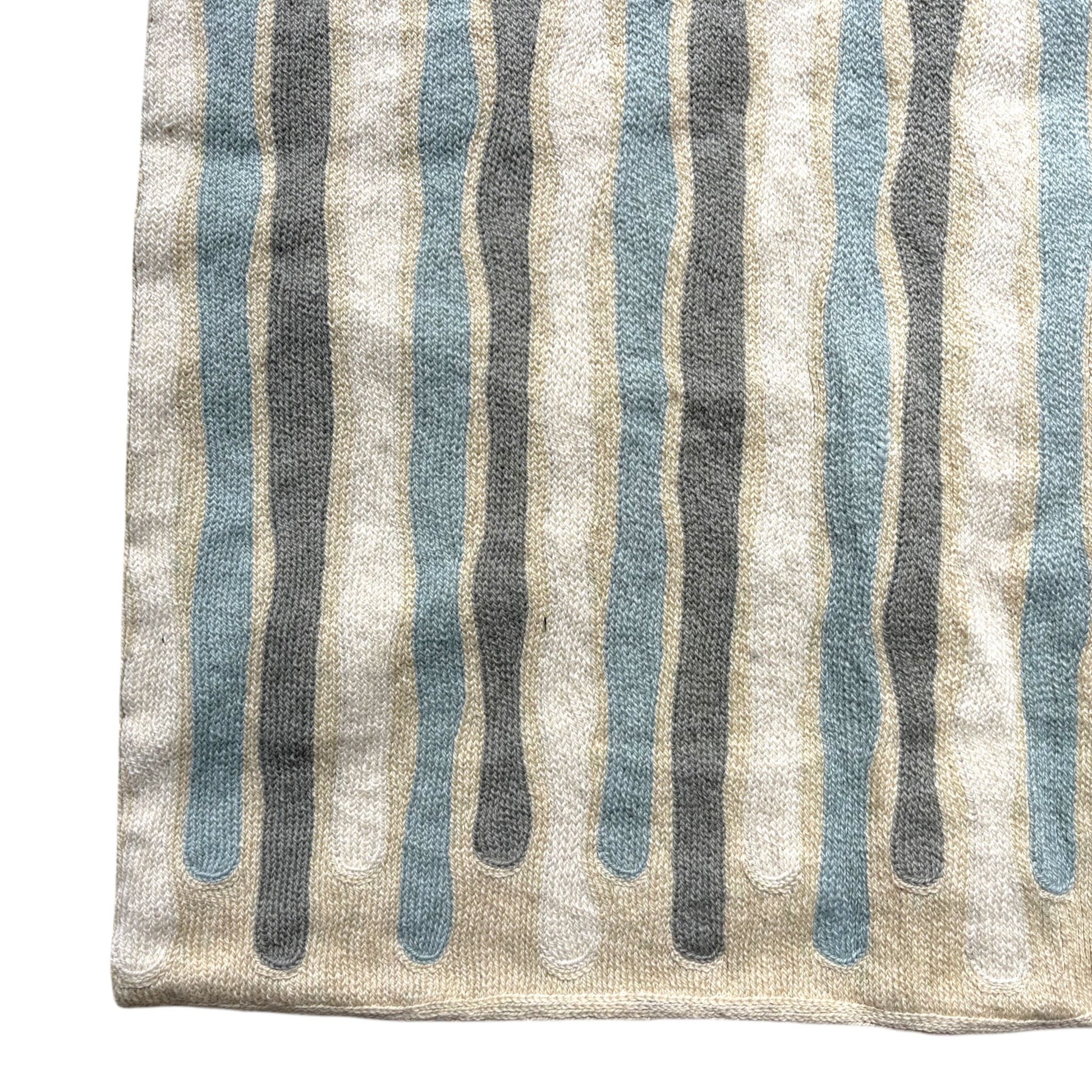edge of crewel stitch rug