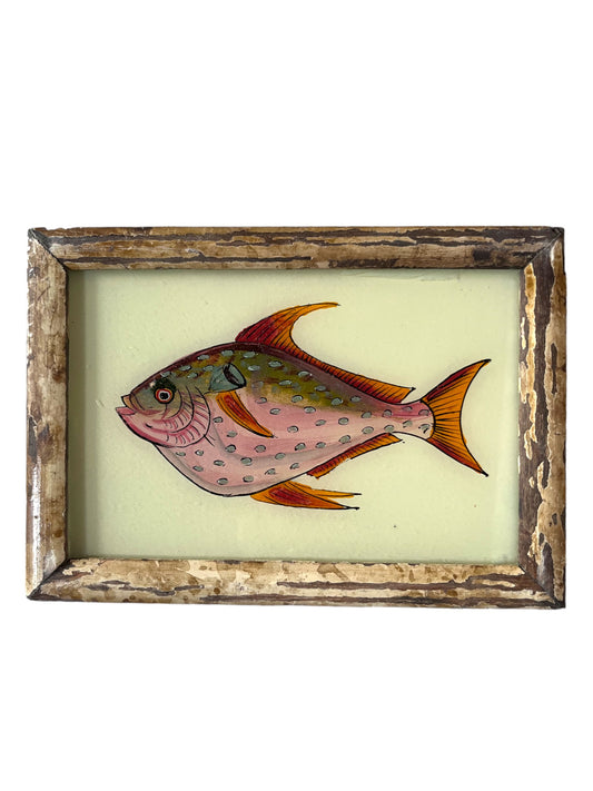 Fish Glass painting