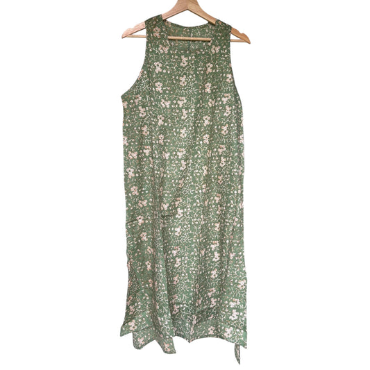 Green and ochre nightie