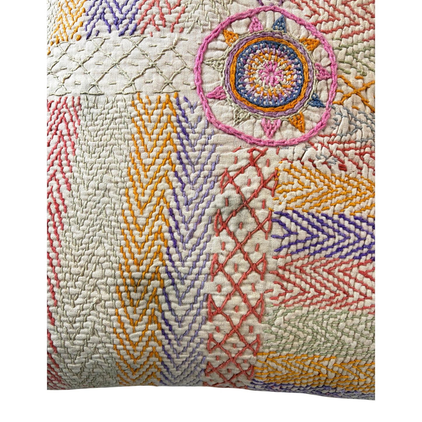 Banjara cushion close up