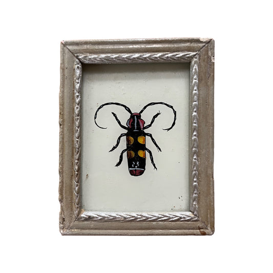 Mini bug glass painting