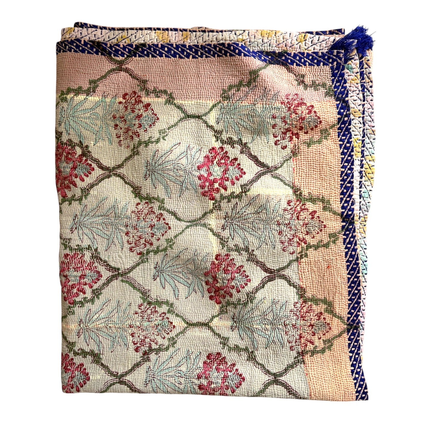 Moghul star kantha quilt
