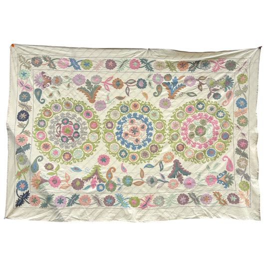 Multicolour cotton suzani