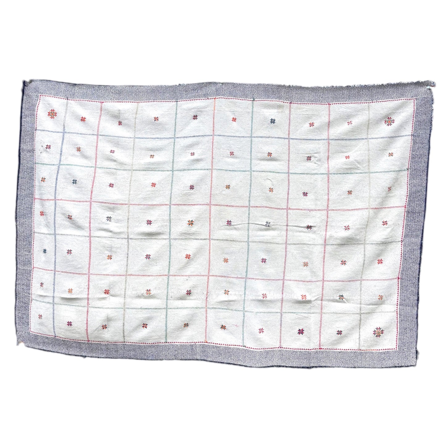 Nakshi sami blue quilt