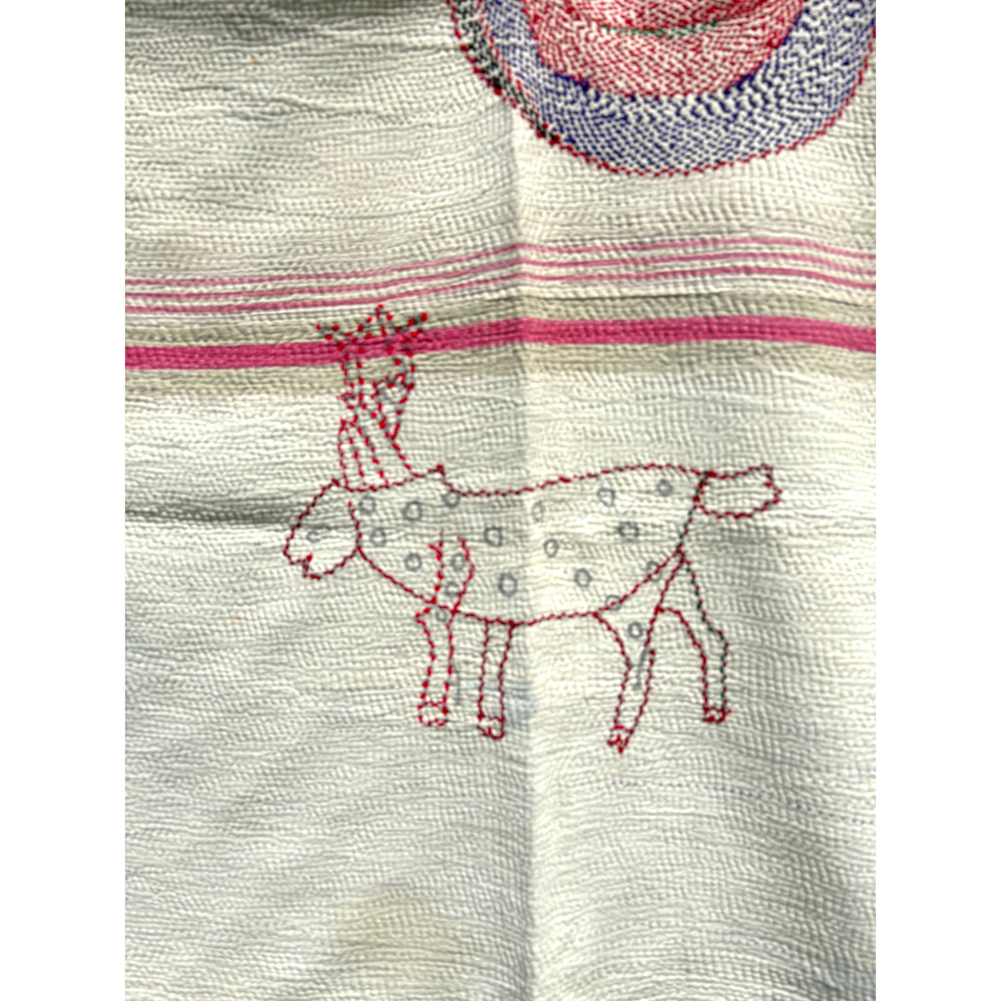 Nakshi special animal quilt close up