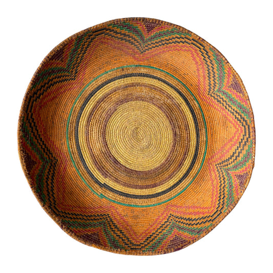 Orange star berber basket