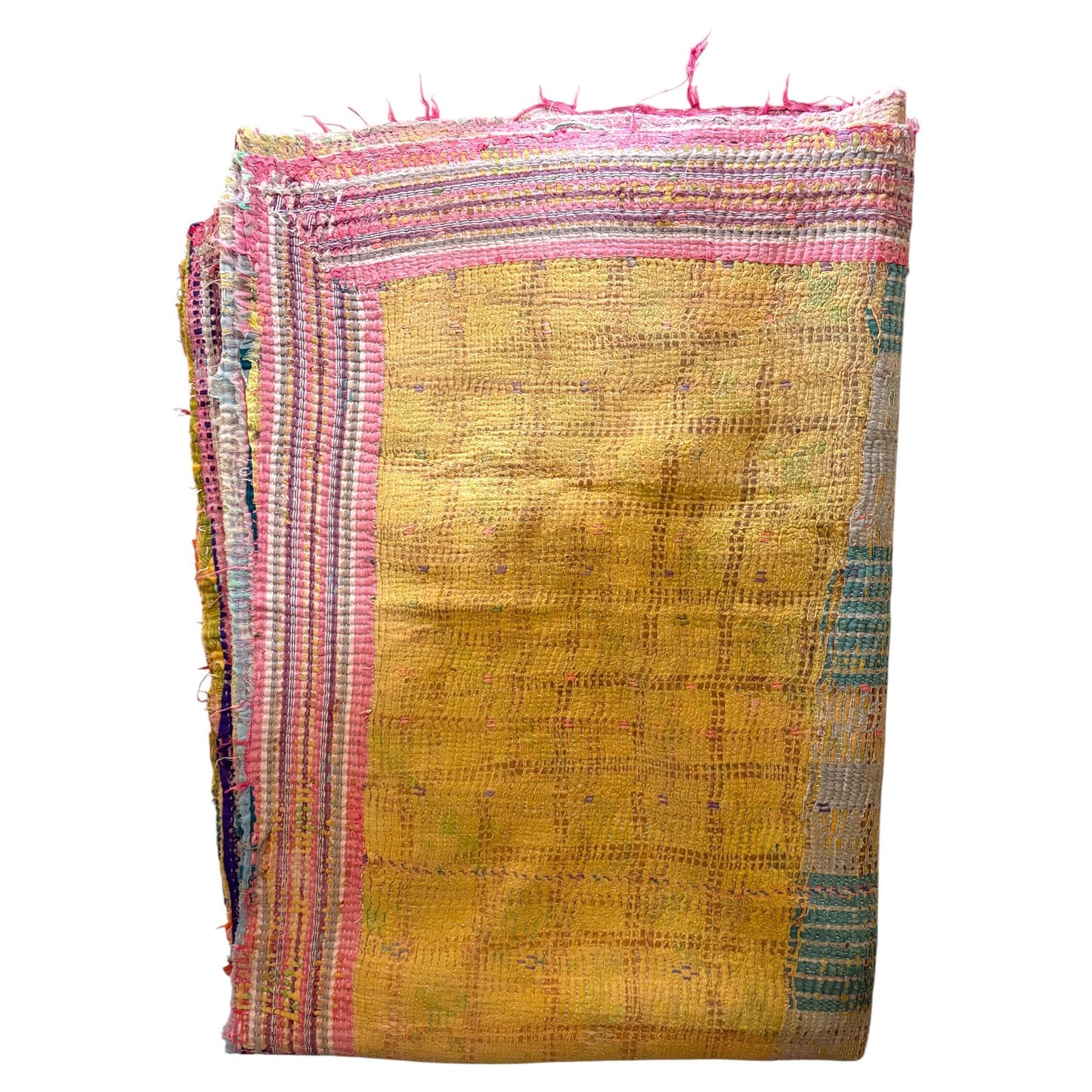 Vintage kantha quilt
