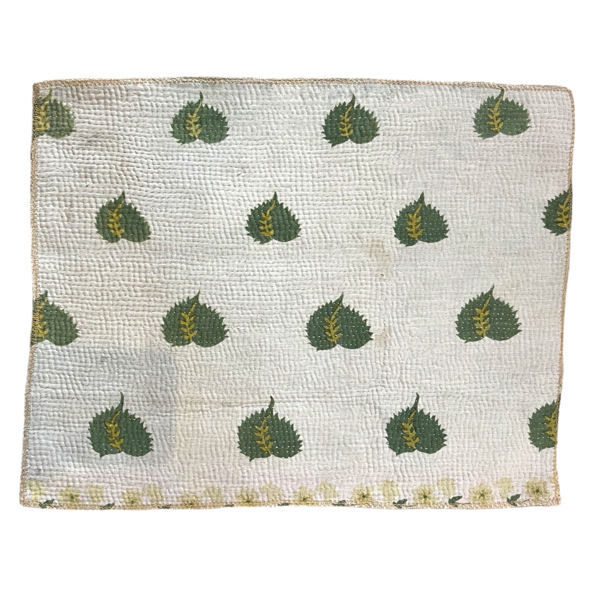 Vintage kantha placemat