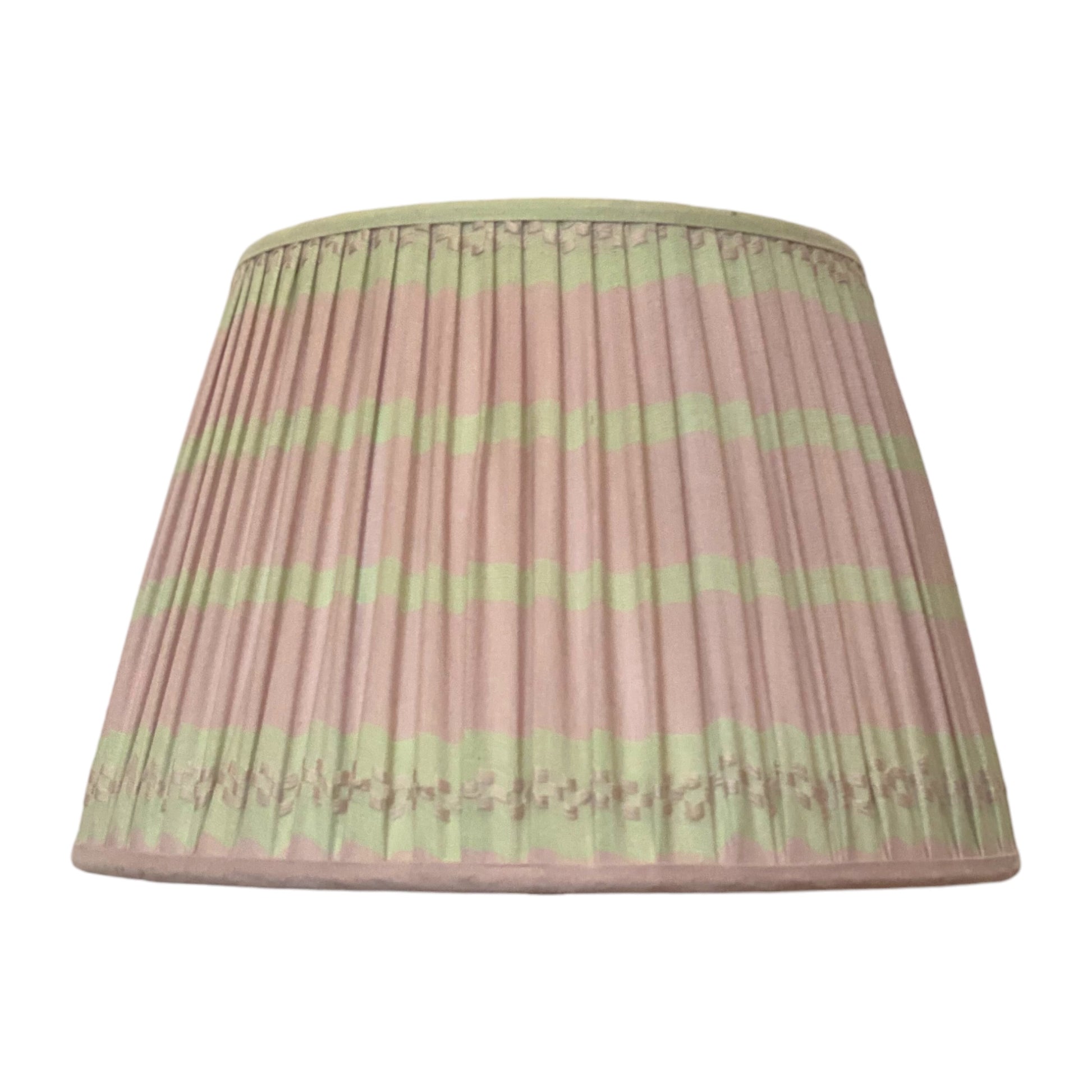 Pink Assam 30cm cotton lampshade