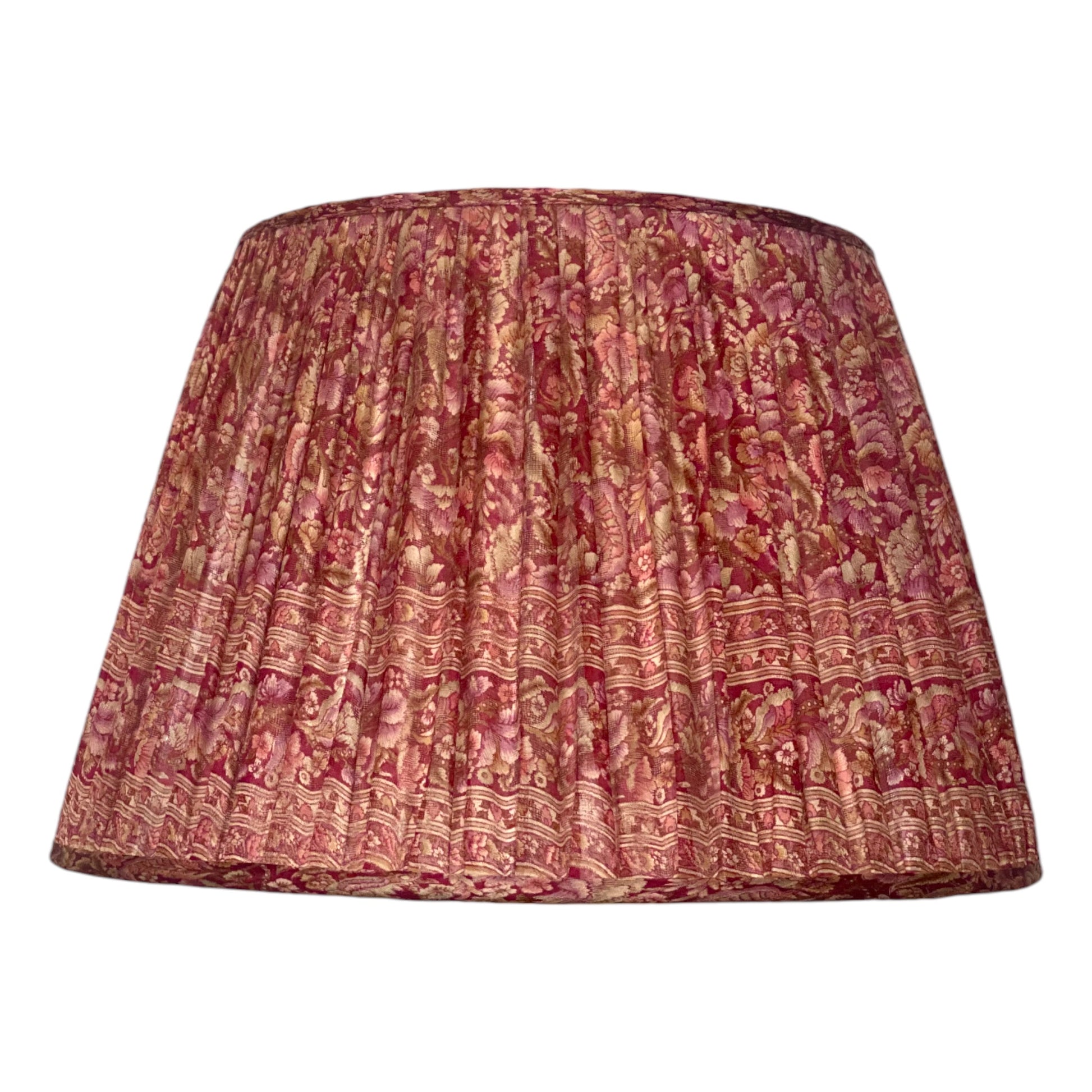 Pink paisley lampshade 40cm