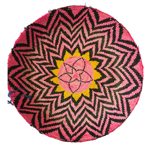 Pink berber basket
