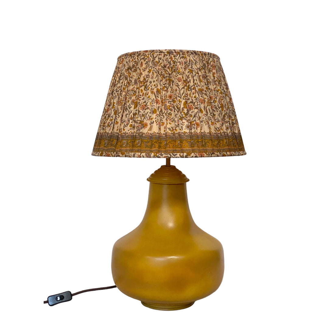 Priyanka Large Yellow Table Lamp – Samarkand Design