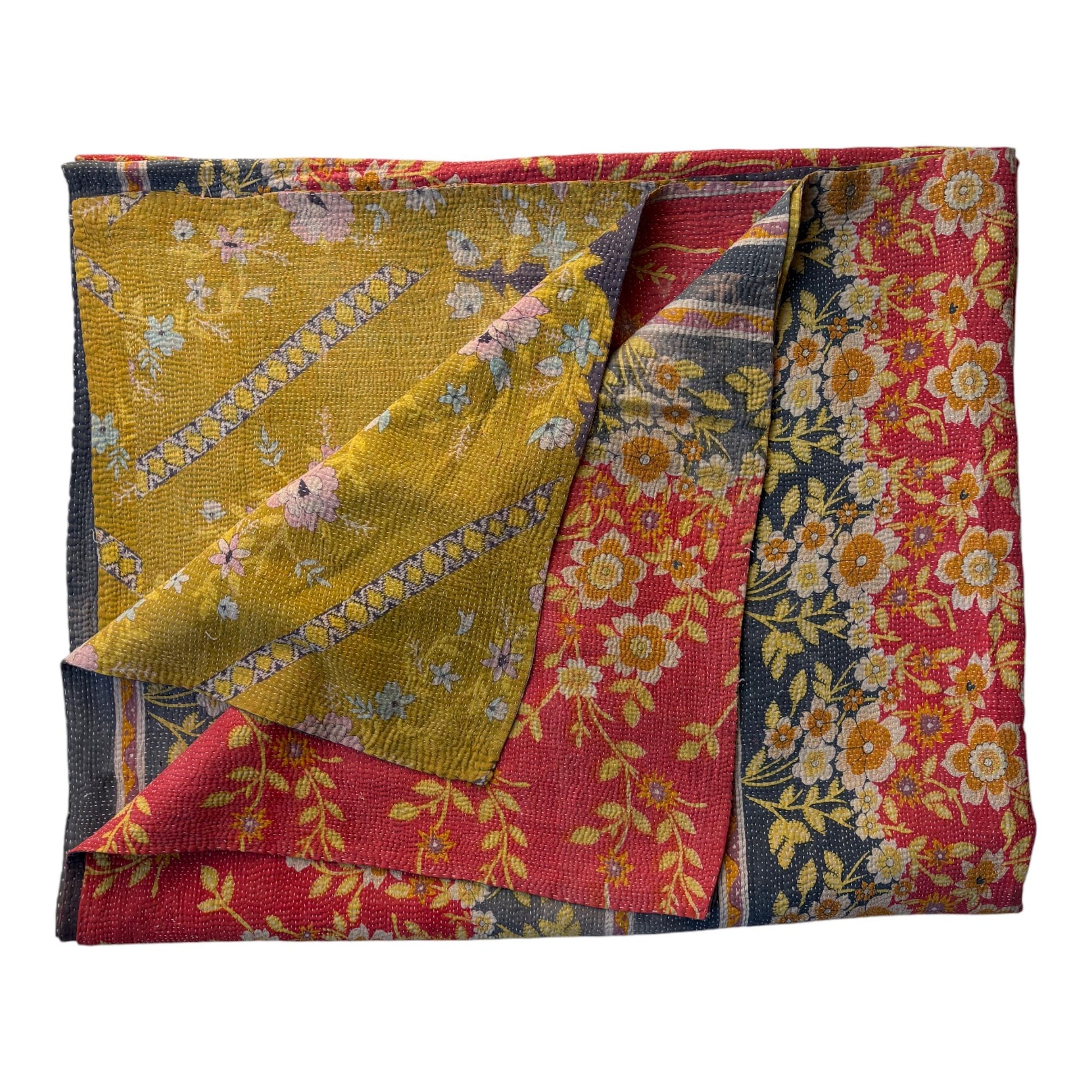 Kantha quilt