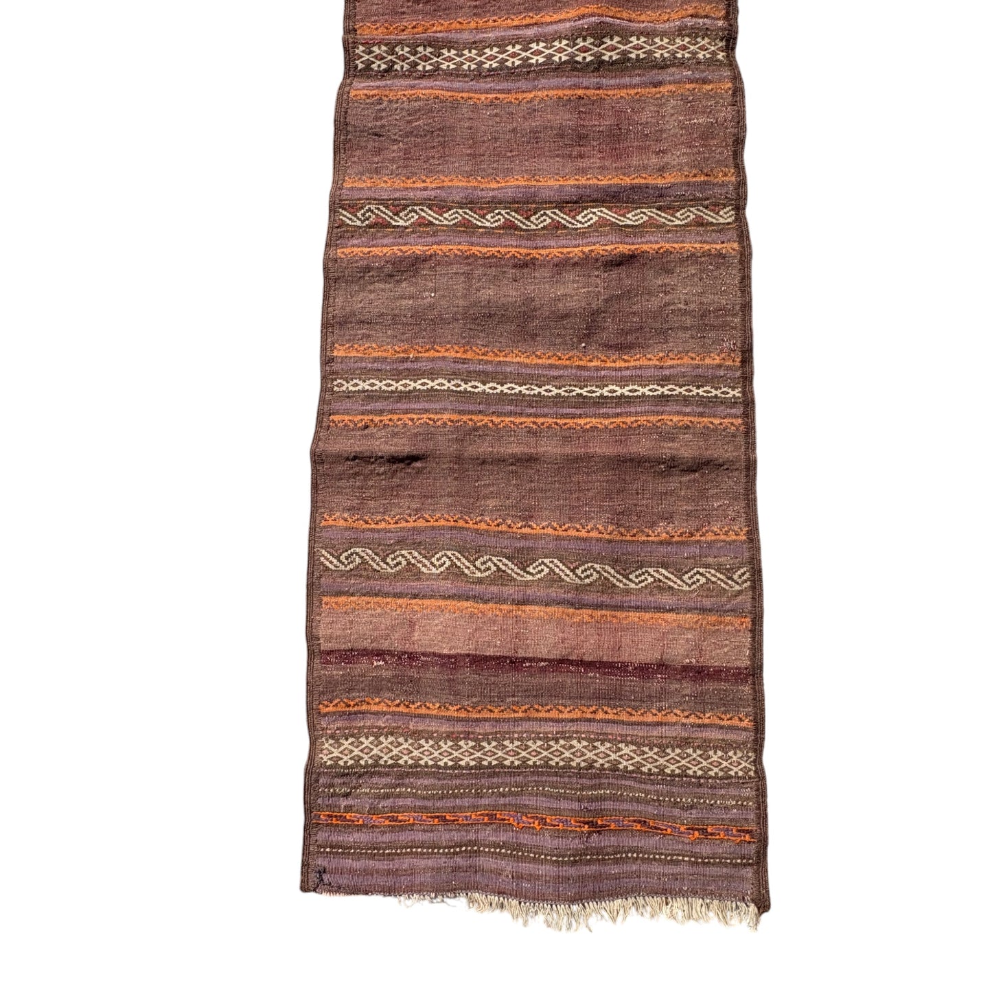 Kilim runner close up
