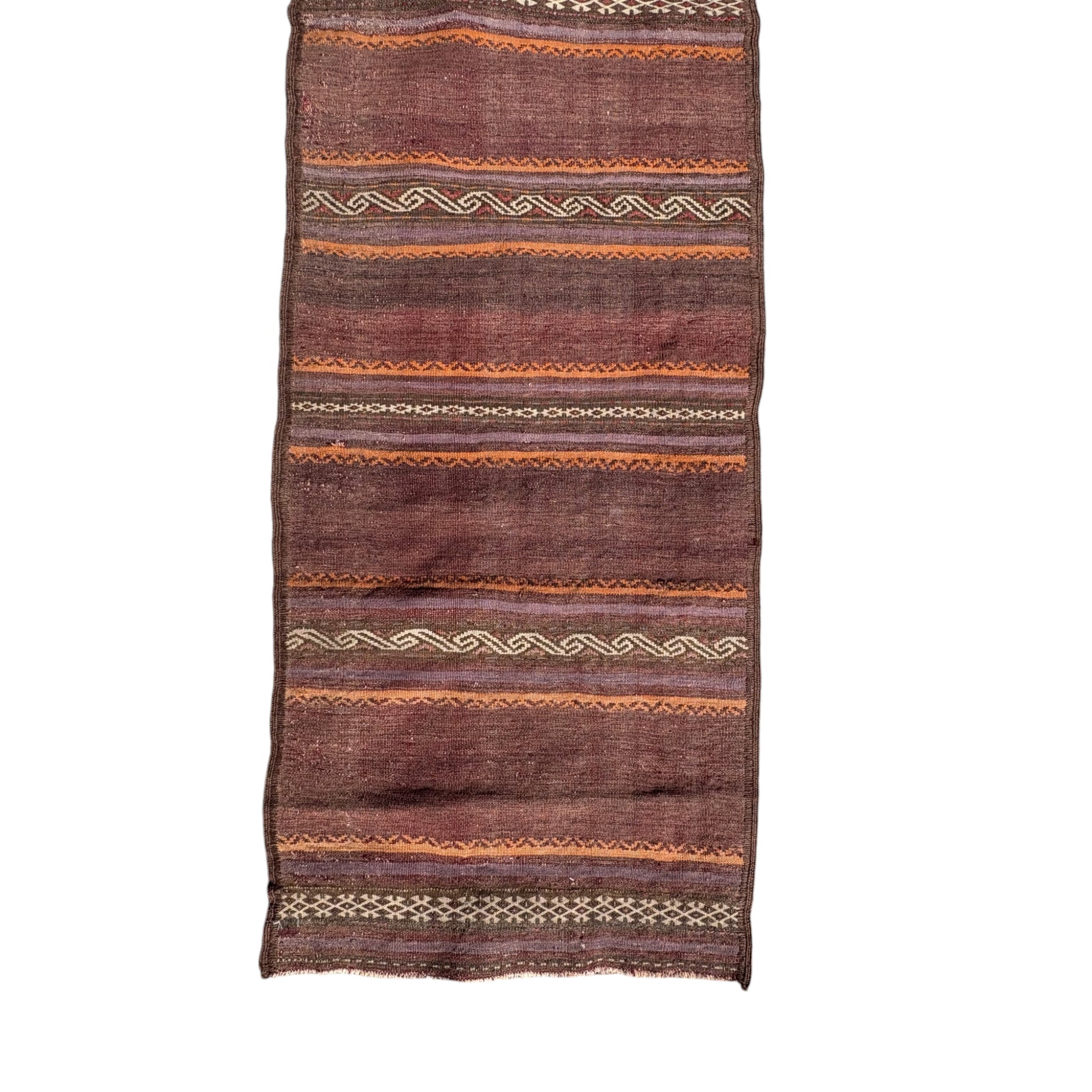 close up kilim runner

