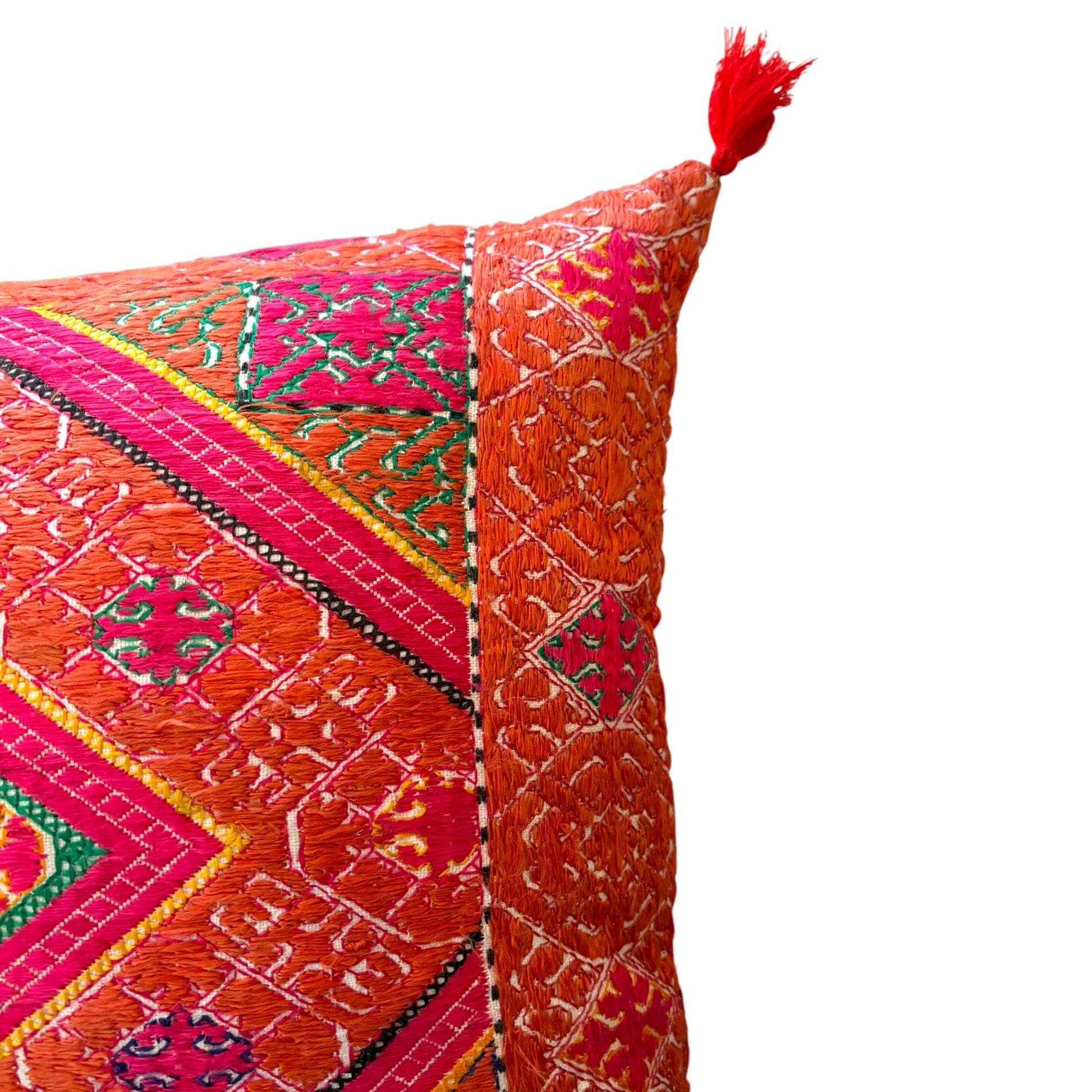 Corner of Swat valley wedding cushion