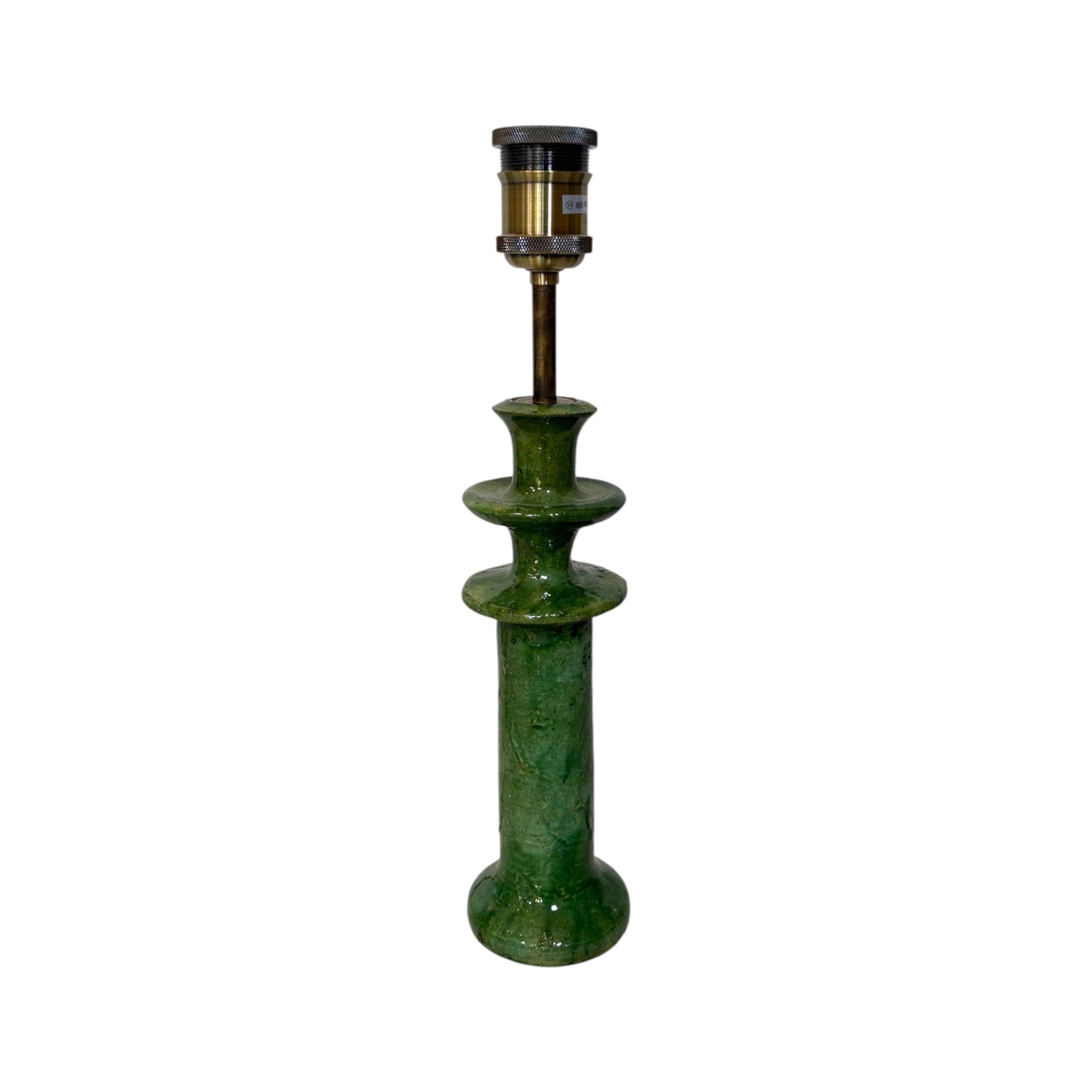 Tamegroute green lamp base
