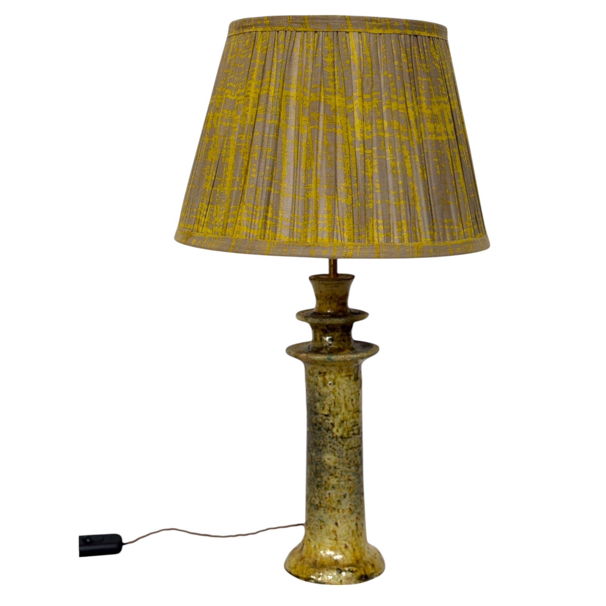 Thick candlestick lamp base tamegroute