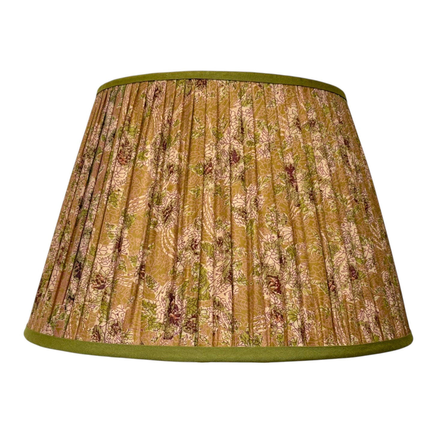 Tea and Roses silk lampshade