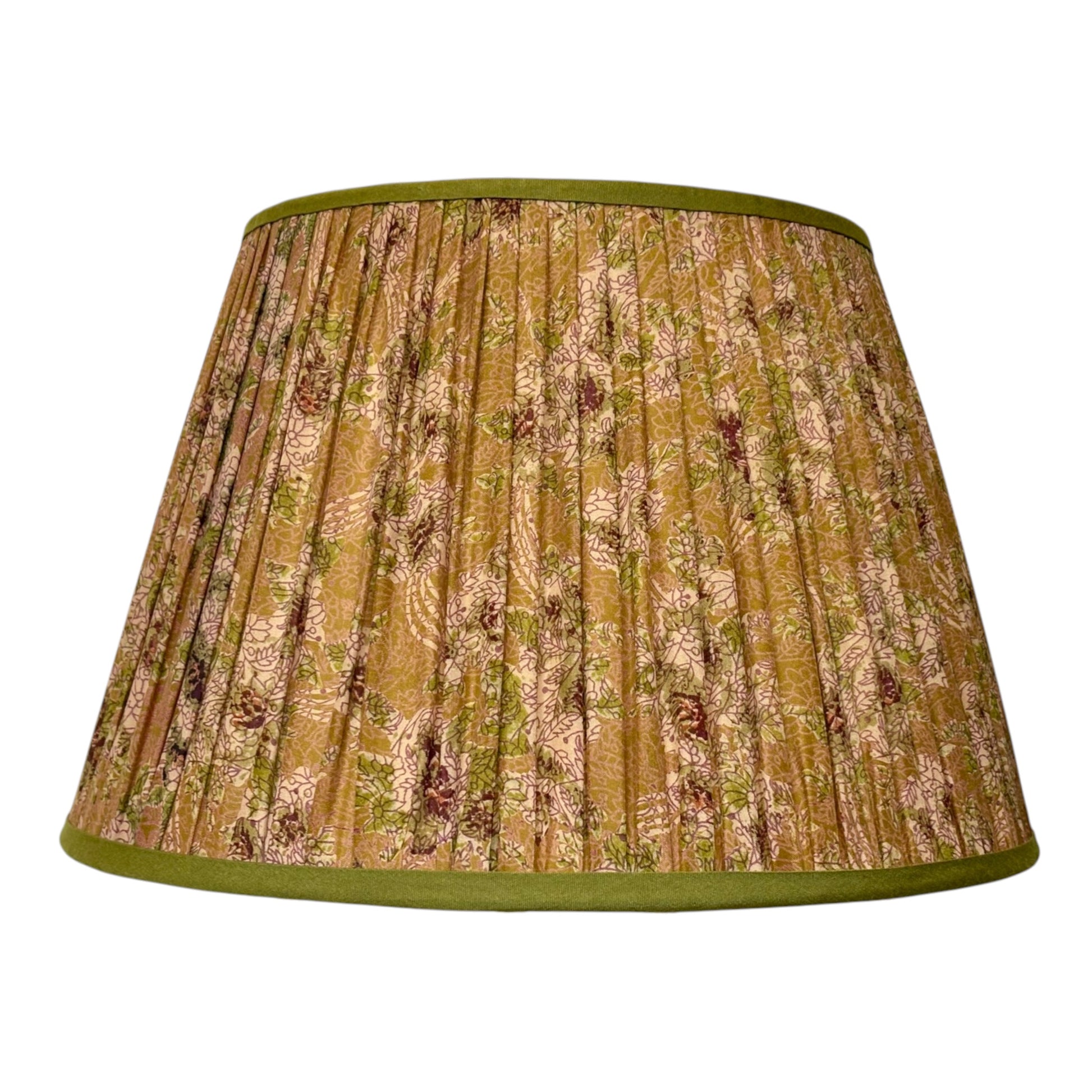 Tea and Roses silk lampshade