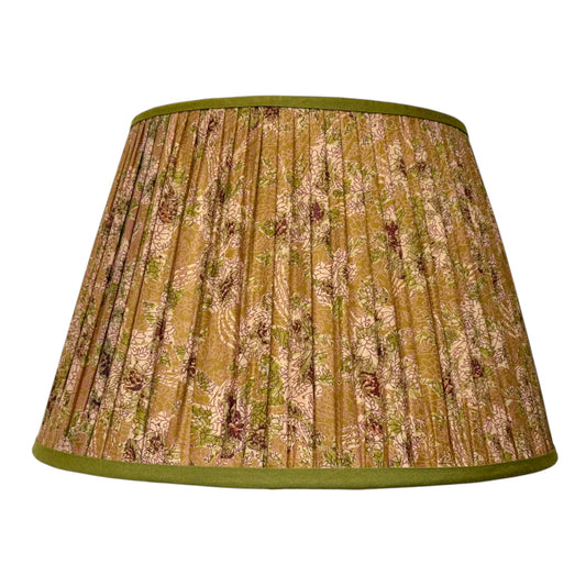 Tea and Roses silk lampshade