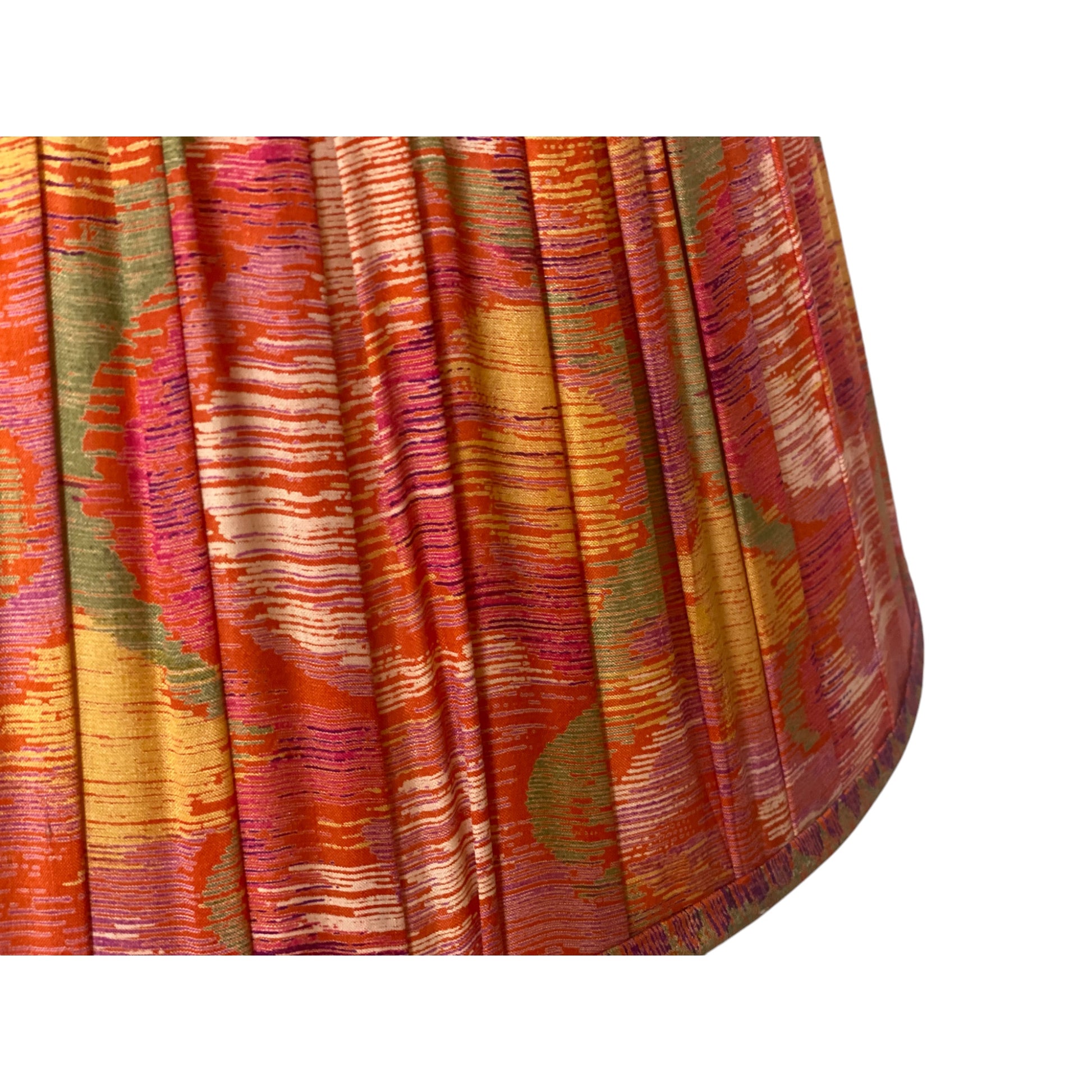 Tropical ikat close up
