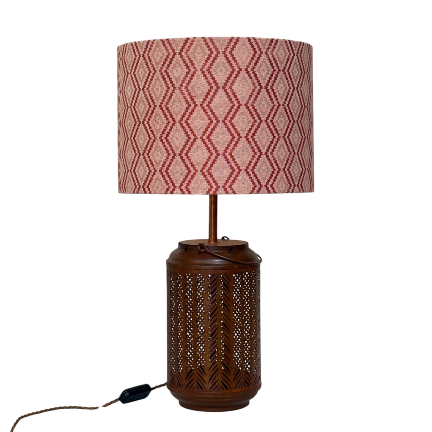 Win blush drum lampshade