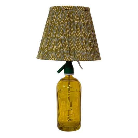 Yellow soda siphon