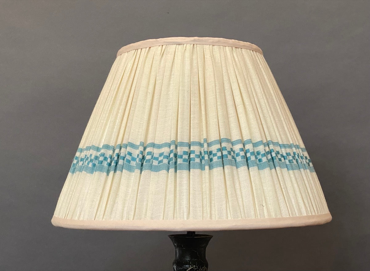 Assam blue lampshade 30cm