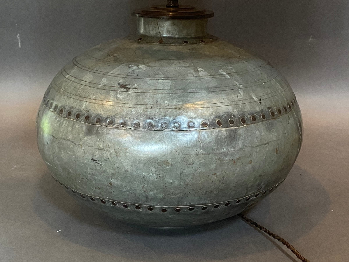 Indian water carrier lamp base