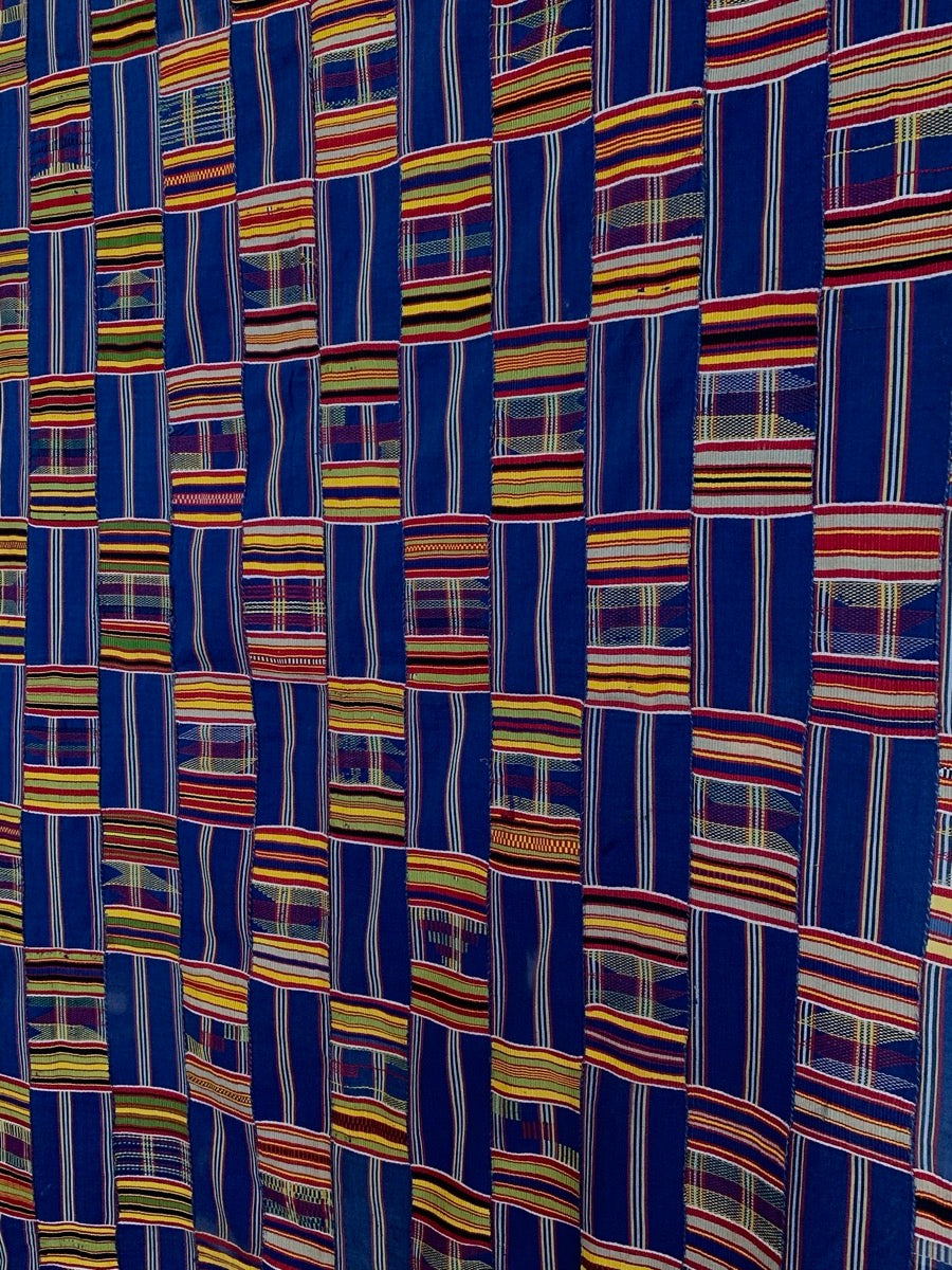 Asante Kente Cloth Side View