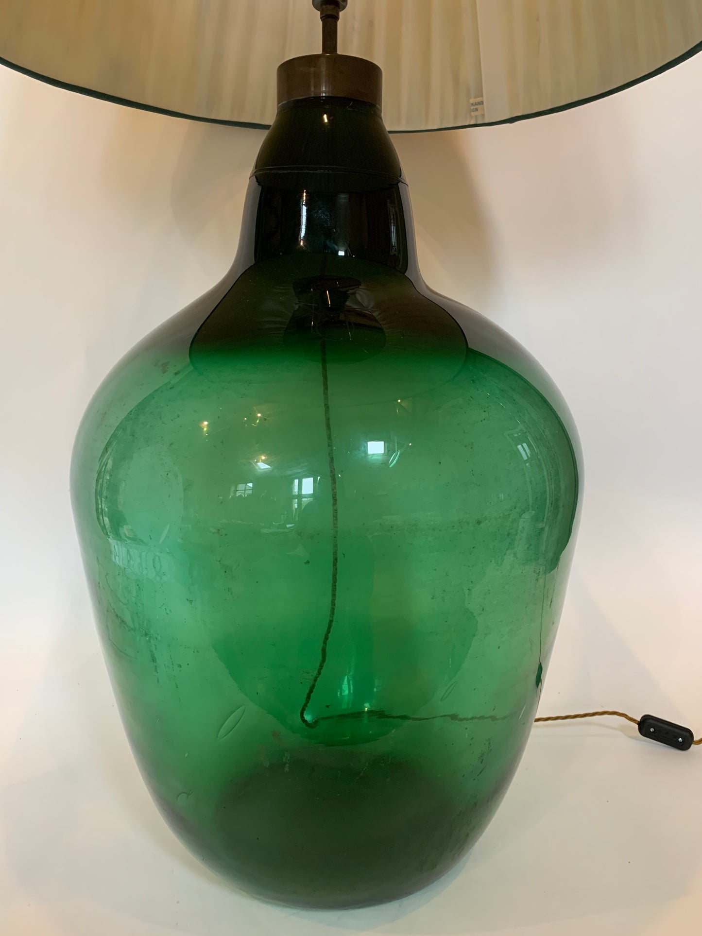 Giant Ukranian Wine Carrier Lampbase