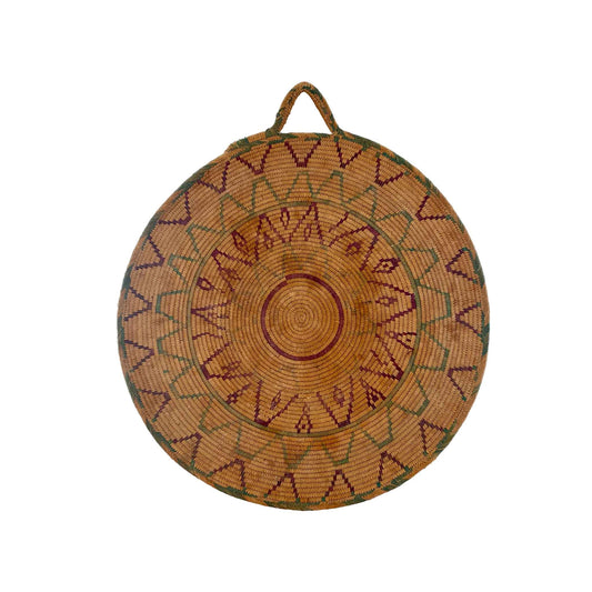 Raffia Vintage Berber Basket cutout